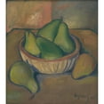 thumbnail image 3 of Cyprián Majerník 15x16 Black Modern Framed Museum Art Print Titled - Still with a Pear (1930), 3 of 5