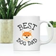 thumbnail image 2 of Koyal Wholesale Best Dog Dad Ceramic Coffee Mug, Shiba Inu, 2 of 5
