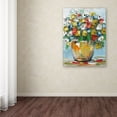 thumbnail image 3 of Trademark Fine Art "Spring Flowers in a Vase 3" Canvas Art by Hai Odelia, 3 of 3