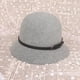 thumbnail image 1 of Sombrero de mujer Otoño e Invierno Sombrero de lana Sombrero de copa de lana para mujer Estilo coreano Cinturón multicolor Sombrero de pescador Elegante sombrero de lavabo con cúpula, 1 of 6