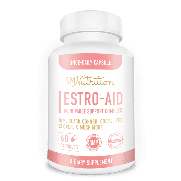 EstroAid EstrogenFree Menopause Supplements.* 60 Capsules (2 Months