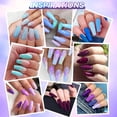 thumbnail image 3 of Kit de uñas en polvo para uñas AZUREBEAUTY, 31 unidades, para principiantes, con 20 colores, 3 of 8