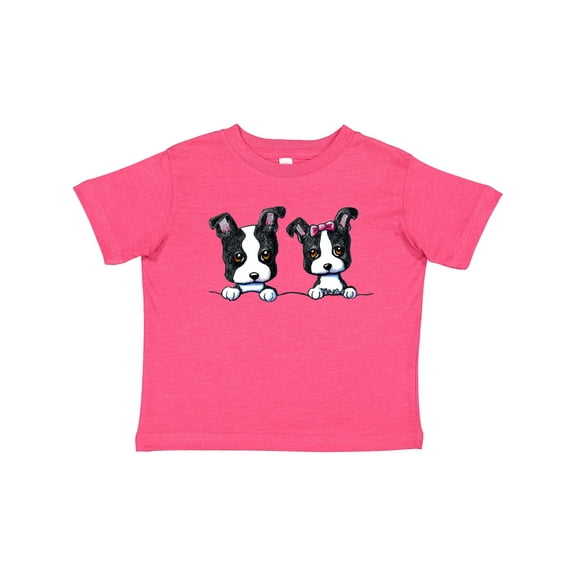 Inktastic Boston Terriers (dark Apparel) Boys or Girls Toddler T-Shirt