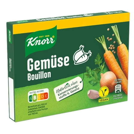 Knorr Vegetable Bouillon (15 cubes)