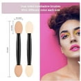 thumbnail image 4 of Kokovifyves Eyeshadow Applicators Eyeshadow Brush Sponge Applicator Disposable Eyeshadow Brush Eyeshadow Sponge Brush Eye Makeup Applicators, 4 of 6