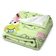 thumbnail image 3 of Sanrio KEROKEROKEROPPI Throw Blanket Cute Flannel for Boys Girls Men Women, 3 of 7