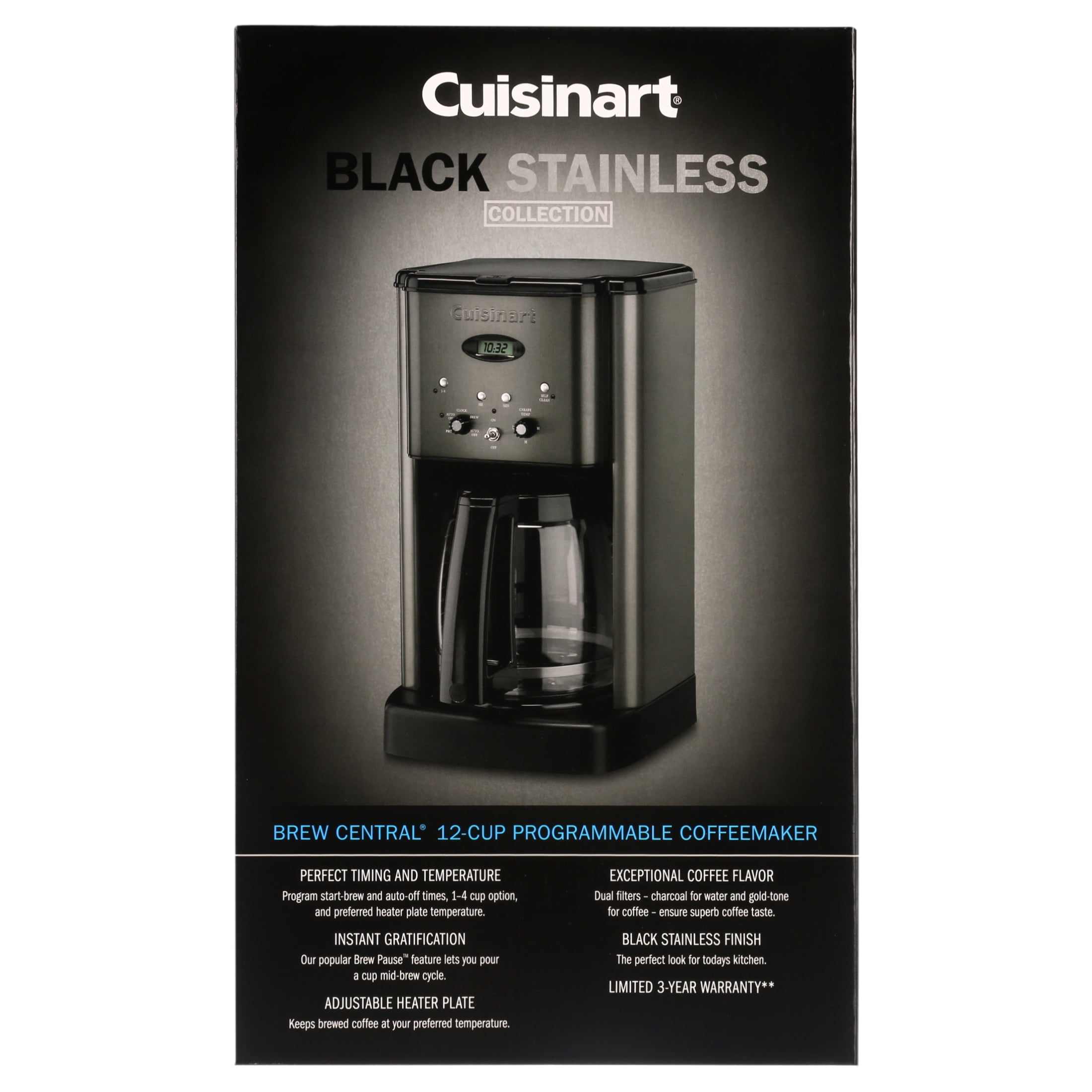 Cuisinart Brew Central 12-Cup Programmable Coffee Maker - Sam's Club