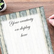 Boot Bouquet Letterhead Printer Paper, 80 Sheet Pack