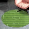 thumbnail image 4 of American Football Team Field Round Area Rugs for Bedroom Living Room, 6FT Soft Comfy Indoor Circle Carpets, Carpet Home Decor Floor Mat, 4 of 6