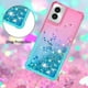 thumbnail image 4 of Funda para Motorola MOTO G Power 5G 2024 Transparente con Brillos Carcasa Protectora Antigolpes con Glitter Brillante, 4 of 5
