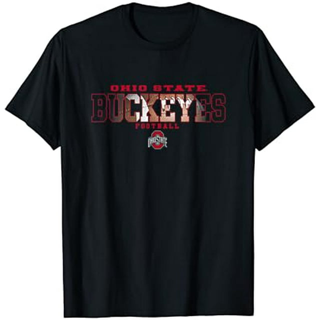 T-Shirt Interception de Football Ohio State Buckeyes - comme sur l'Image - m