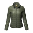 thumbnail image 2 of FashionOutfit Women's Lightweight Solid Basic Outdoor Sports Quilted Puffer Jacket, 2 of 6