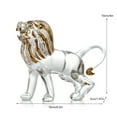 thumbnail image 2 of WYZCTTD Clear Crystal Lion Figurine 6.3inch, Animal Collectible Decoration for Office, Lion Gifts for Men, 2 of 6