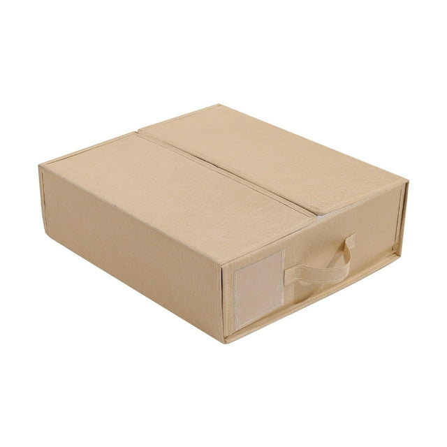 Almacenamiento de ropa de cama Toystoory Tela Oxford duradera plegable caqui