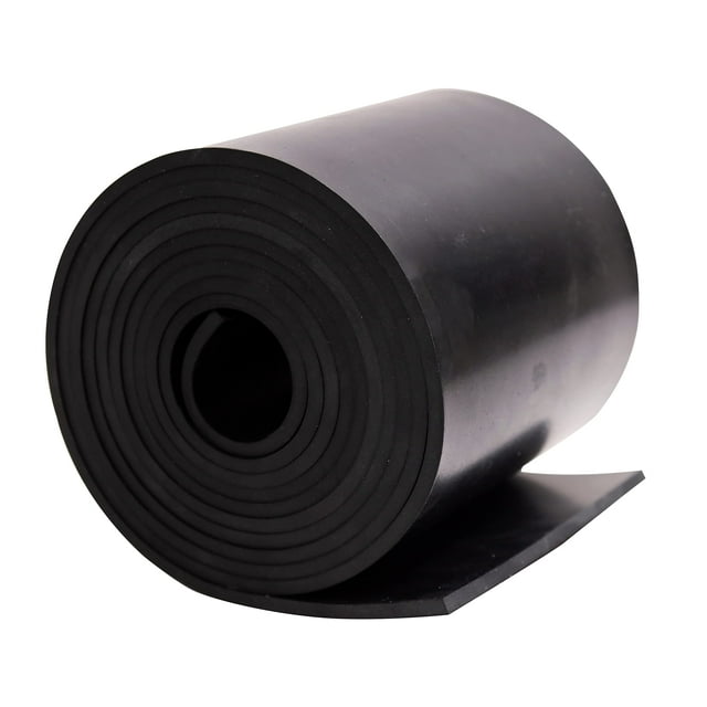 Lámina de goma RAPOLL de neopreno macizo de 3 mm de grosor, 15 cm de ancho x 3 m de largo