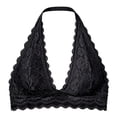 thumbnail image 4 of Elegant Lace Neckline Underwire Bra for Everyday Comfort and Versatile Wear in Solid Color Style, 4 of 8