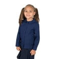 thumbnail image 4 of Leveret Kids & Toddler Girls Long Sleeve Uniform Cotton Dress Shirt Navy (Size 5 Years), 4 of 4