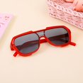 thumbnail image 1 of Gafas de sol de una pieza para niños, gafas de sol de moda, gafas de sol para niños a prueba de rayos UV, gafas de sol de regalo de cumpleaños para tiroteos callejeros, 1 of 6