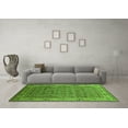 thumbnail image 3 of Ahgly Company Indoor Round Oriental Green Industrial Area Rugs, 8' Round, 3 of 4