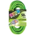 thumbnail image 1 of Prime  Neon Green Flex Extension Cord, 50 ft., 1 of 1