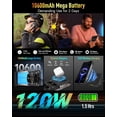 thumbnail image 7 of Ulefone Armor 28 Ultra Thermal, 5G AI Rugged Phone, 32GB 1TB, 6.67-inch AMOLED Dual Screen, Black, 7 of 7