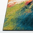 thumbnail image 3 of Safavieh Galaxy Rosamund Abstract Area Rug, Blue/Orange, 9' x 12', 3 of 11
