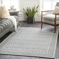 thumbnail image 2 of La Casa LCS-2302 7'10" x 10'2" Area Rug in Silver Gray/Charcoal/Ivory, 2 of 5