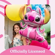 Anagram: Angel from Lilo & Stitch – Officially Licensed SuperShape Helium Foil Balloon – Happy Birthday Party Decorations for Boys & Girls, Arrives Uninflated, 27” H x 26” W Inflated Size