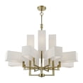 thumbnail image 3 of Livex Lighting - Rubix - 12 Light Extra Large Foyer Chandelier In Contemporary, 3 of 13