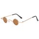 thumbnail image 3 of Gafas de sol redondas ultrapequeñas de metal para hombres y mujeres Mini gafas divertidas Gafas de sol Hip Hop, 3 of 5