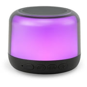 iLive Mini Lit Bluetooth Wireless Party Speaker, ISB103B, Black