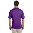 thumbnail image 2 of The Gildan Adult 6 oz, 50/50 Jersey Polo Shirt - PURPLE - 2XL, 2 of 2