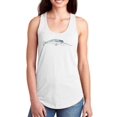 thumbnail image 1 of Cetacea Narwhal Racerback Tank Women -June Erica Vess Designs, Female XX-Large, 1 of 4