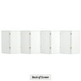 thumbnail image 7 of Red Lantern 3 ft. Short Window Pane Shoji Screen - White - 8 Panels, 7 of 7