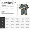 thumbnail image 4 of Naloa Flowers and Bee Men's T-Shirt Sport T-shirt Men's Basic Tee Casual Men's Shirt, Round Neck, Short Sleeves - X-Large, 4 of 5