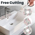 thumbnail image 3 of Zufioo Cute Cartoon Sloth Kitchen Sink Splash Guard, Faucet Mat Splash Catcher, uper Absorbent Microfiber Sink Protector Mat,Kitchen Sink Mat，Bathroom Countertop Protect Ma, 3 of 7
