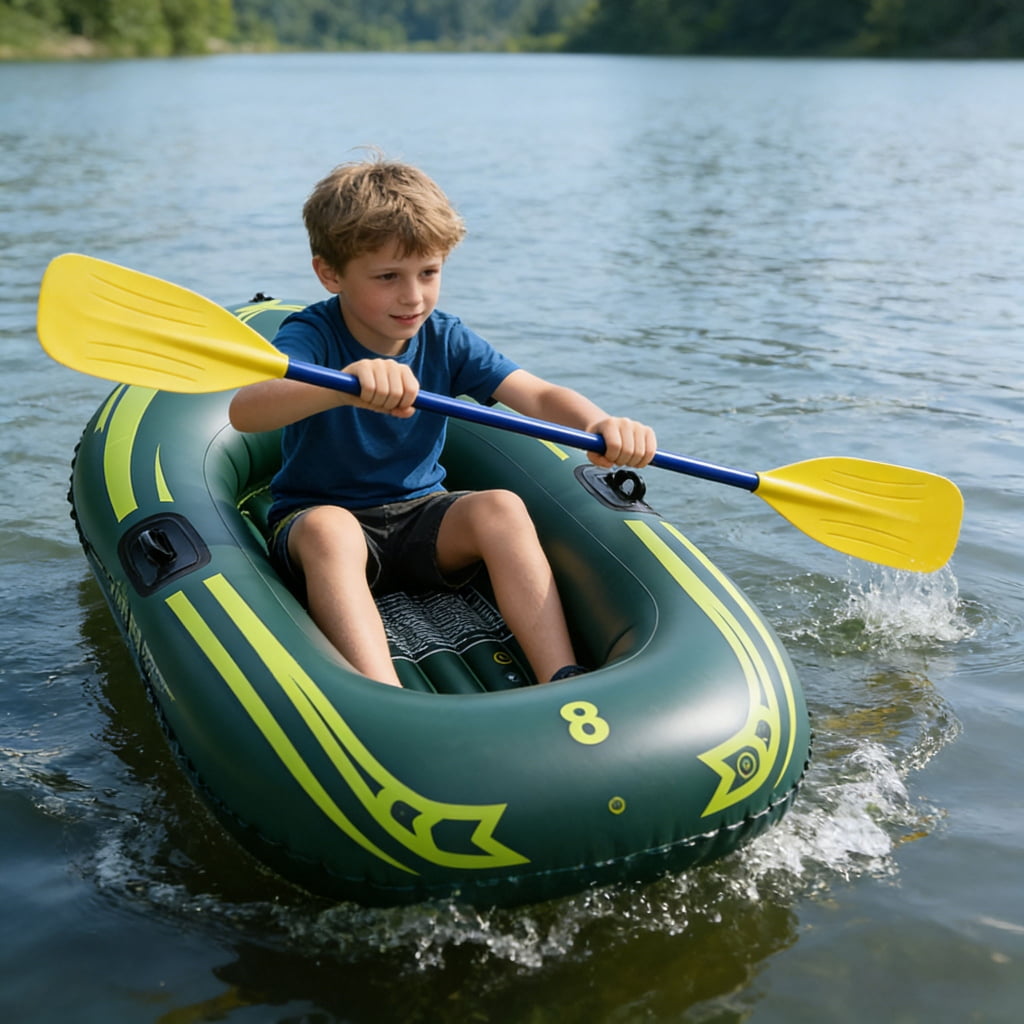 Compact 47 Inch Kids Inflatable Boat For Outdoor Adventures Weighs Only 800g