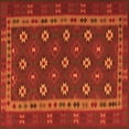 thumbnail image 1 of Ahgly Company Indoor Square Southwestern Orange Country Area Rugs, 4' Square, 1 of 1