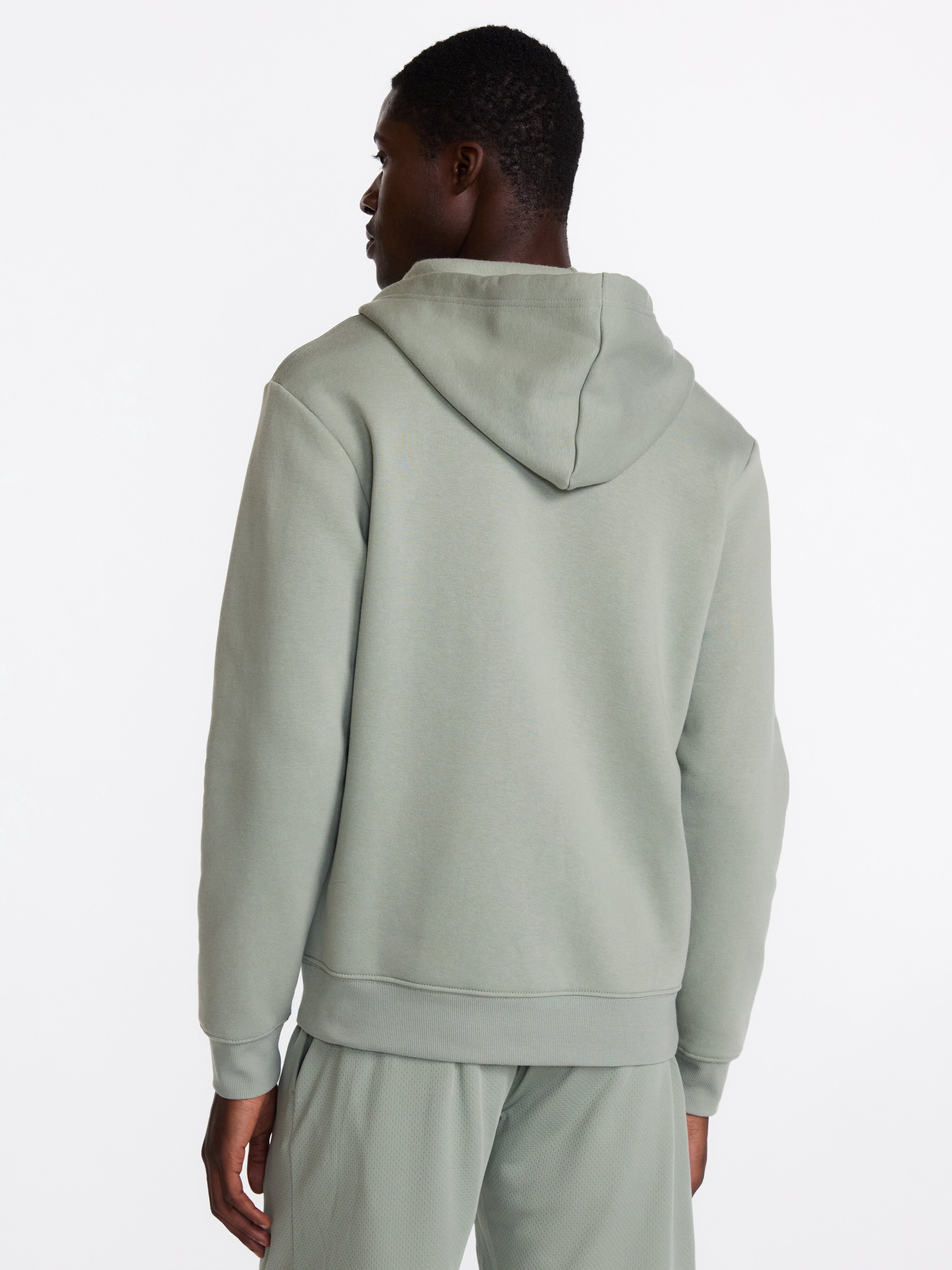 Athletic Works Men's and Big Men's Zip Up Fleece Hoodie Sweatshirt, Sizes XS-4XLT