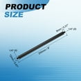 thumbnail image 2 of Uxcell 8" Metal Extension Rod, 1/4"-20 Male to Male Thread 0.47" Aluminum Alloy Lightweight Stabilizer Accessory Mount Tripod Extender Tube for Tripod DSLR Action Cameras, Black, 2 of 6