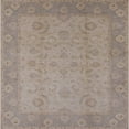 thumbnail image 1 of Ahgly Company Machine Washable Indoor Square Industrial Modern Rose Dust Purple Area Rugs, 6' Square, 1 of 7