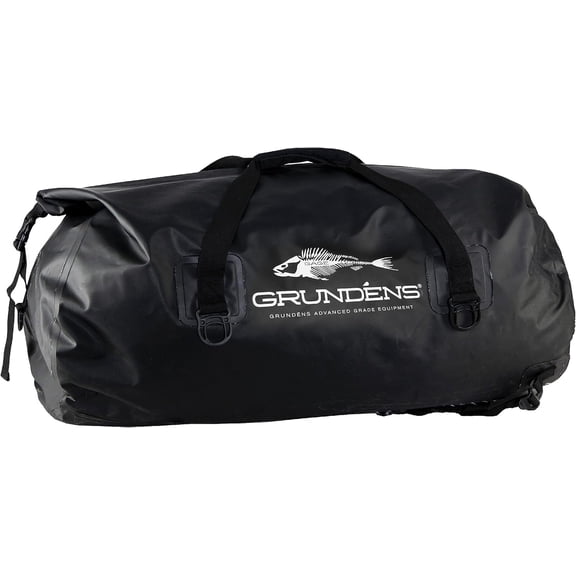 Grundéns Shackleton Duffel Bag, Waterproof and Durable, 105L, Black