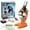 Orange, variant on Cameland Children's Early Education Biological Science HD 1200X Microscope Toys Primary School Children's Experimental Equipment