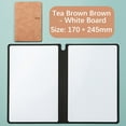thumbnail image 5 of RKZDSR A5 Whiteboard Notebook, Leather Notepad for Students, Wipeable Portable Writing Board, 5 of 5