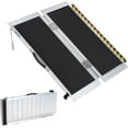 thumbnail image 2 of Rampe pour Fauteuil Roulant de 2 Pi en Aluminium avec Surface Antidérapante et Bande Réfléchissante, 2 of 6