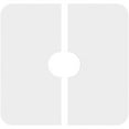 thumbnail image 4 of 14"OD x 3"ID x 4 3/4"C x 1"P Lucan Architectural Grade PVC Contemporary Ceiling Medallion, Two Piece, 4 of 11