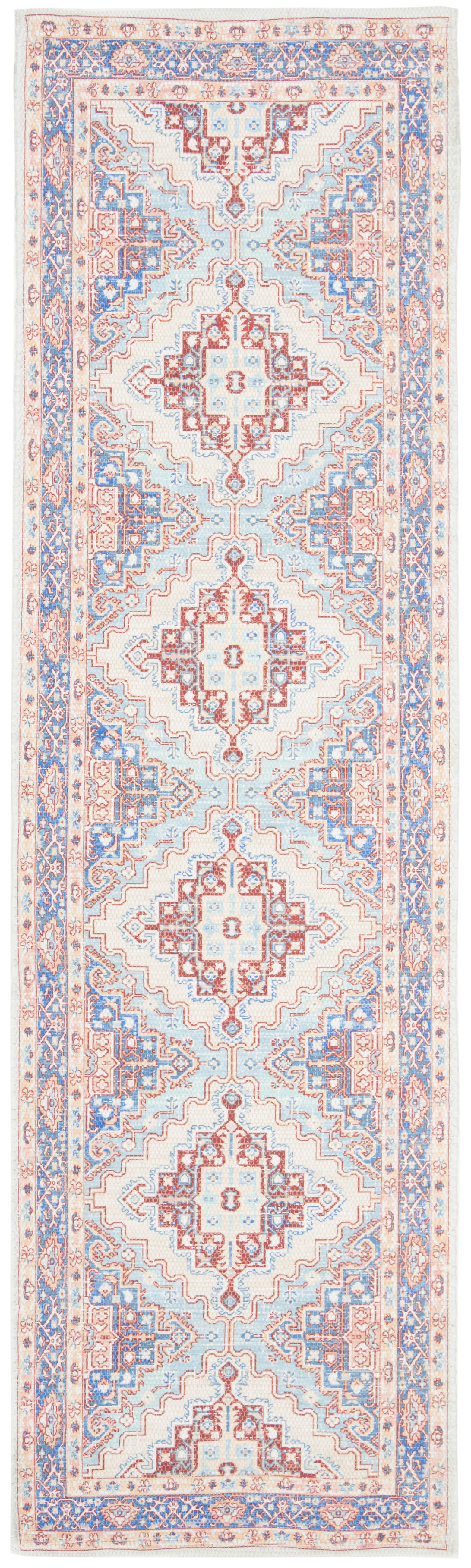 Safavieh Saffron Rug Collection Oriental Geometric Transitional Runner Rug