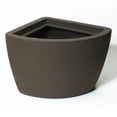 thumbnail image 2 of Algreen 30312 35 gal Hampton Contemporary Brownstone Corner Planter, 2 of 6