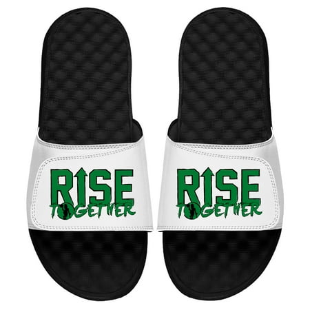 Boston Celtics ISlide Youth 2019 NBA Playoffs Bound Slogan Slide Sandals - (Best Nba Shoes 2019)