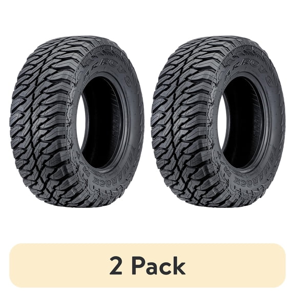 (2 pack) Arroyo Tamarock M/T 33X12.50R18 F/12PLY Truck Tire